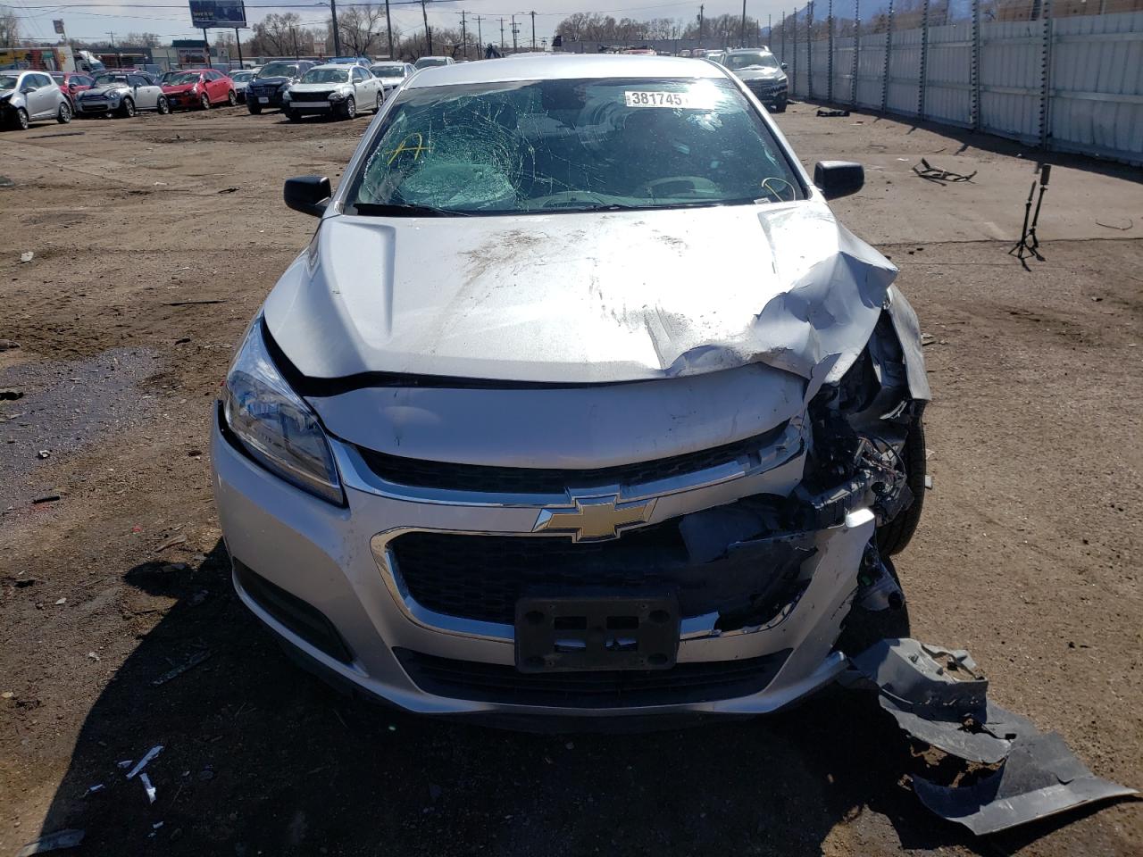Photo 9 from auction – 2015 CHEVROLET MALIBU LS with VIN 1G11B5SL1FF313382