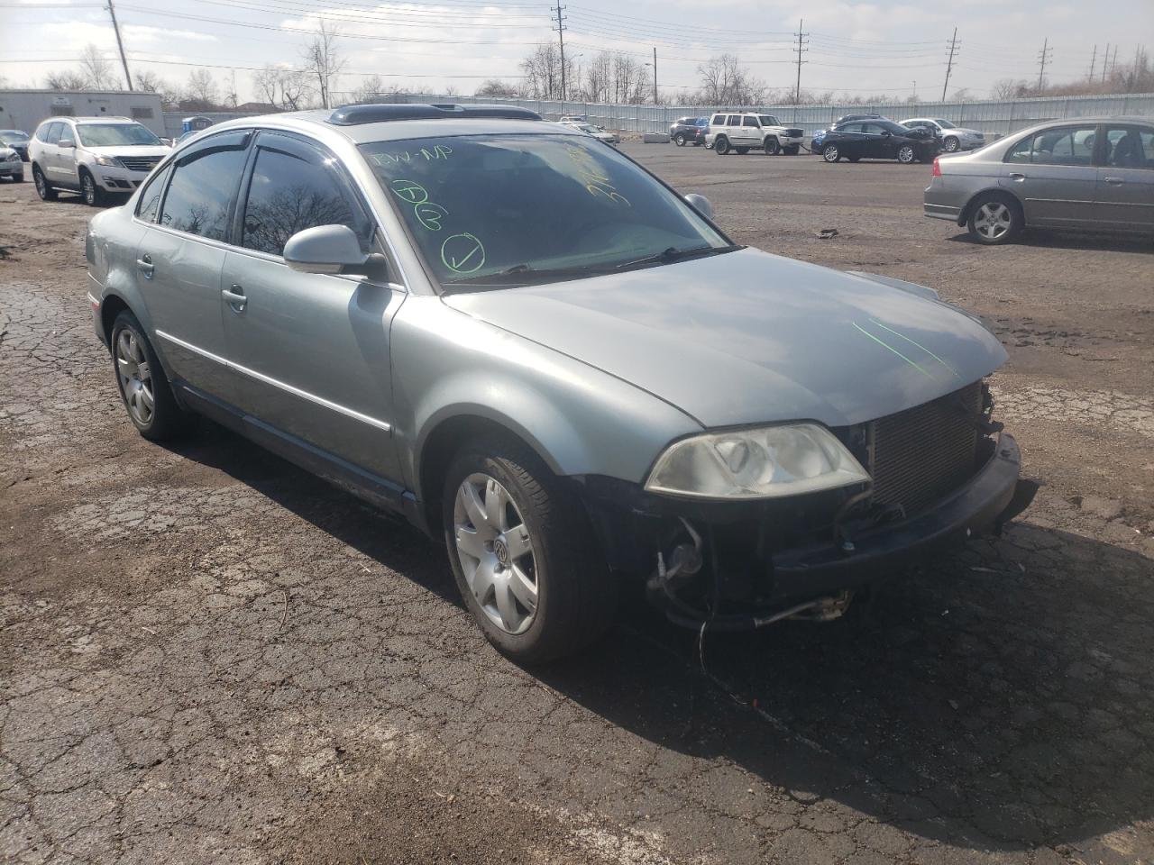 Photo 1 from auction – 2005 VOLKSWAGEN PASSAT GLS with VIN WVWAE63BX5E018909
