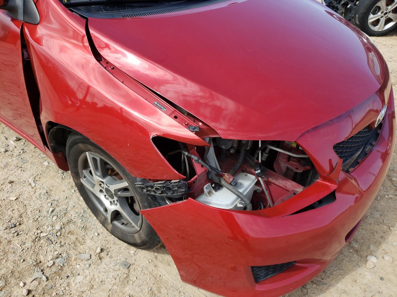 Photo 9 from auction – 2009 TOYOTA COROLLA BA with VIN JTDBL40E199071784