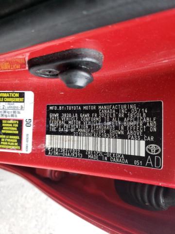 Photo 10 from auction – 2014 TOYOTA COROLLA L with VIN 2T1BURHEXEC183051