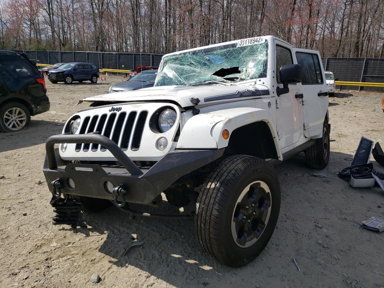 Photo 2 from auction – 2014 JEEP WRANGLER U with VIN 1C4BJWEG5EL170505