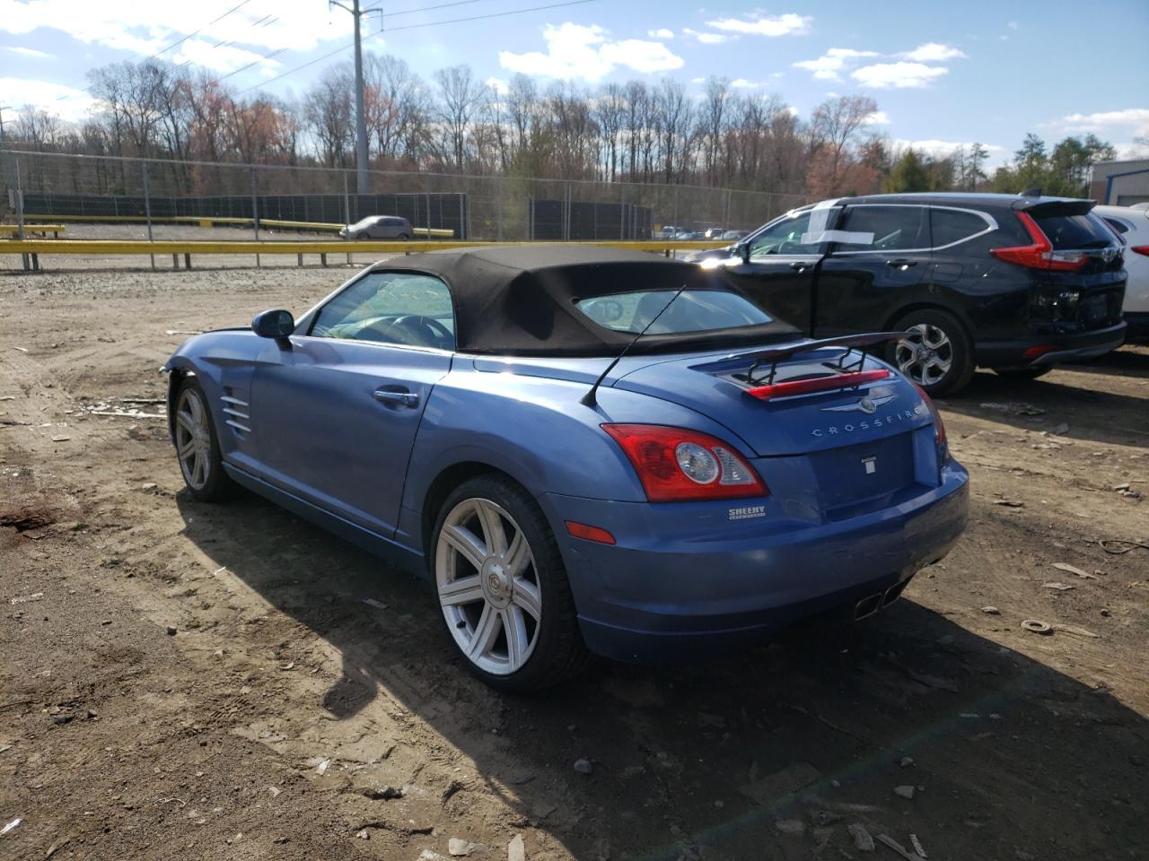 Photo 3 from auction – 2007 CHRYSLER CROSSFIRE with VIN 1C3LN65L07X073007