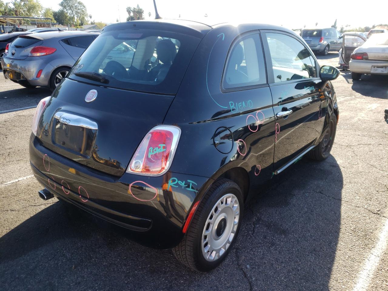 Photo 4 from auction – 2012 FIAT 500 POP with VIN 3C3CFFAR4CT339853