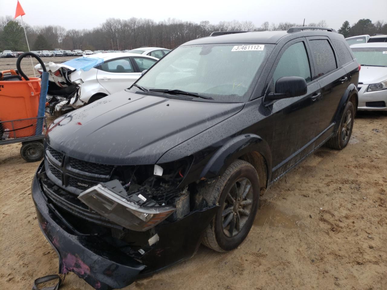Photo 2 from auction – 2019 DODGE JOURNEY SE with VIN 3C4PDCBB9KT872959