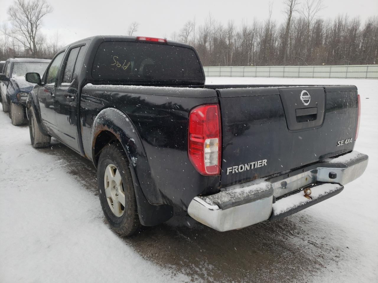 Photo 3 from auction – 2008 NISSAN FRONTIER C with VIN 1N6AD09W38C438762