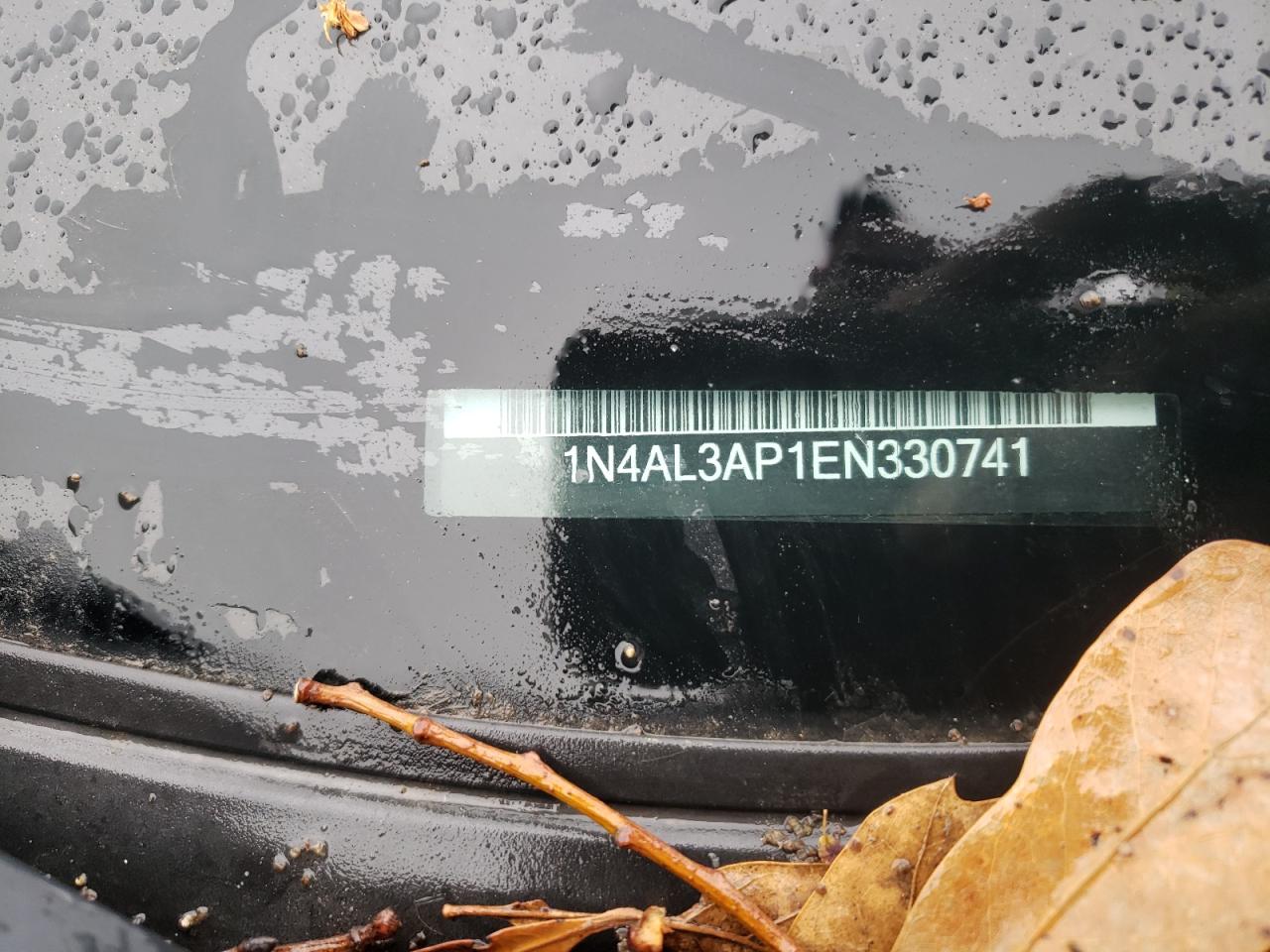 Photo 10 from auction – 2014 NISSAN ALTIMA 2.5 with VIN 1N4AL3AP1EN330741