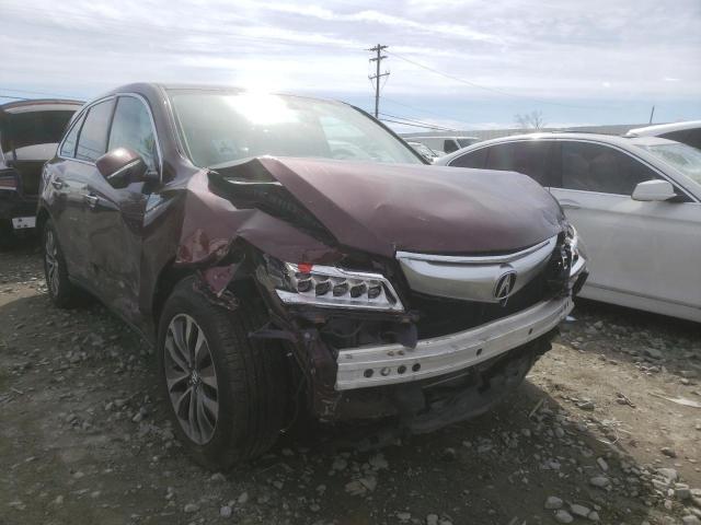 Photo 9 from auction – 2016 ACURA MDX TECHNO with VIN 5FRYD4H48GB023767