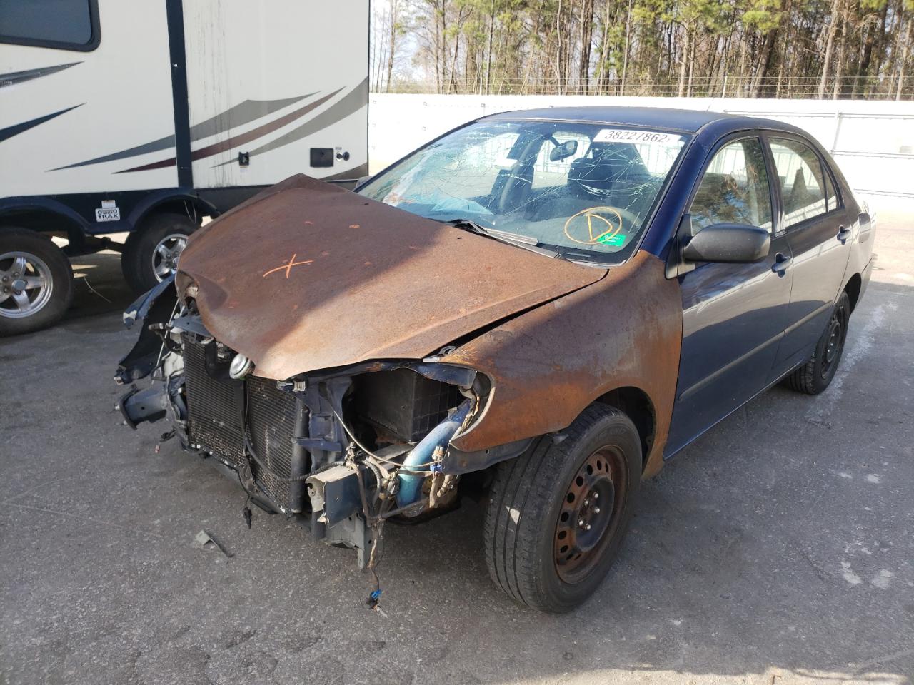 Photo 2 from auction – 2003 TOYOTA COROLLA CE with VIN JTDBR32EX30026165