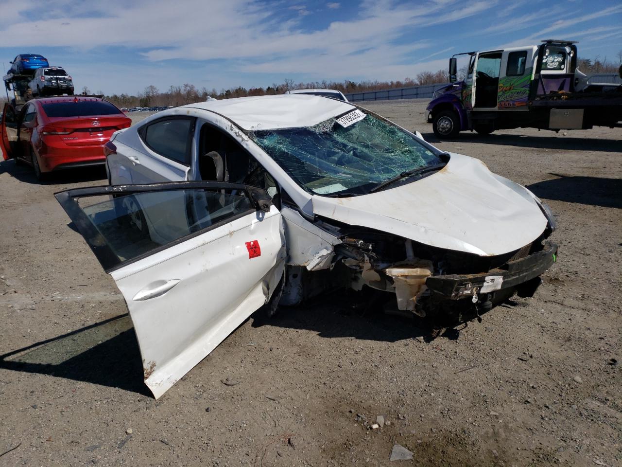Photo 1 from auction – 2016 HYUNDAI ELANTRA SE with VIN 5NPDH4AE2GH666320