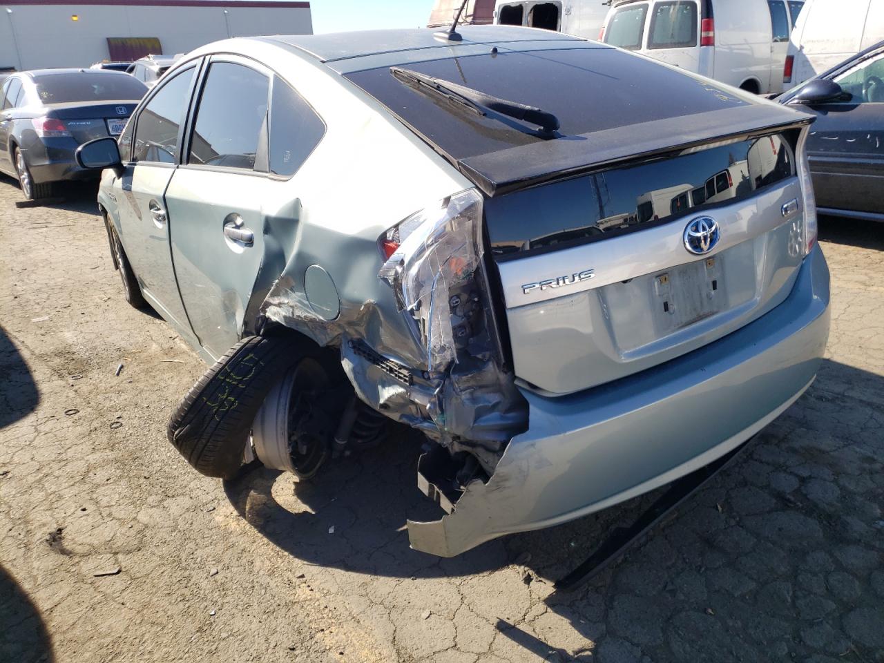 Photo 9 from auction – 2012 TOYOTA PRIUS PLUG with VIN JTDKN3DP7C3015567