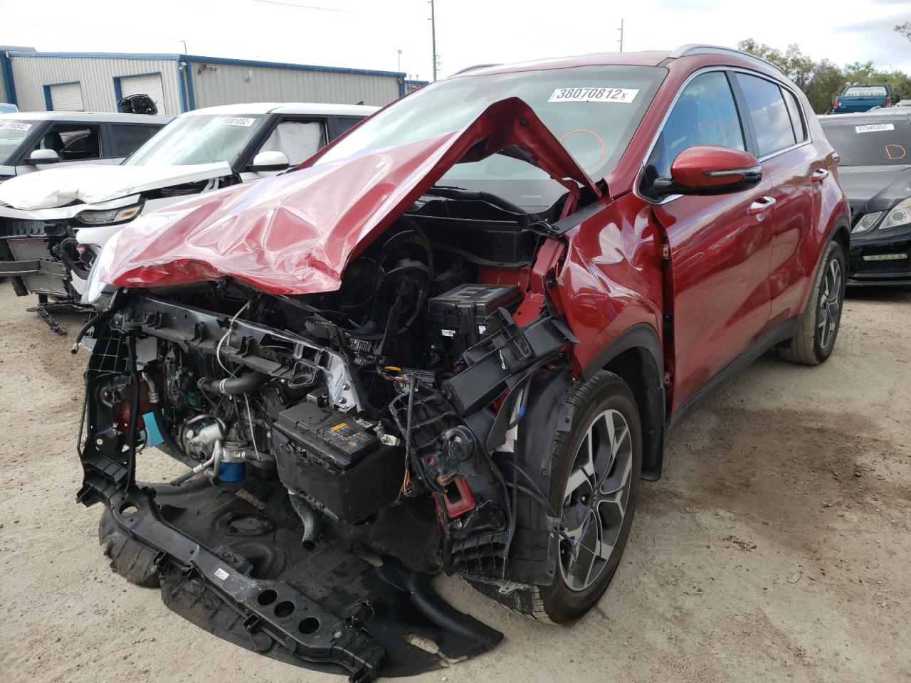 Photo 2 from auction – 2020 KIA SPORTAGE E with VIN KNDPN3AC4L7822662