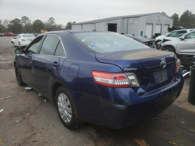 Photo 3 from auction – 2010 TOYOTA CAMRY BASE with VIN 4T1BF3EK4AU520307