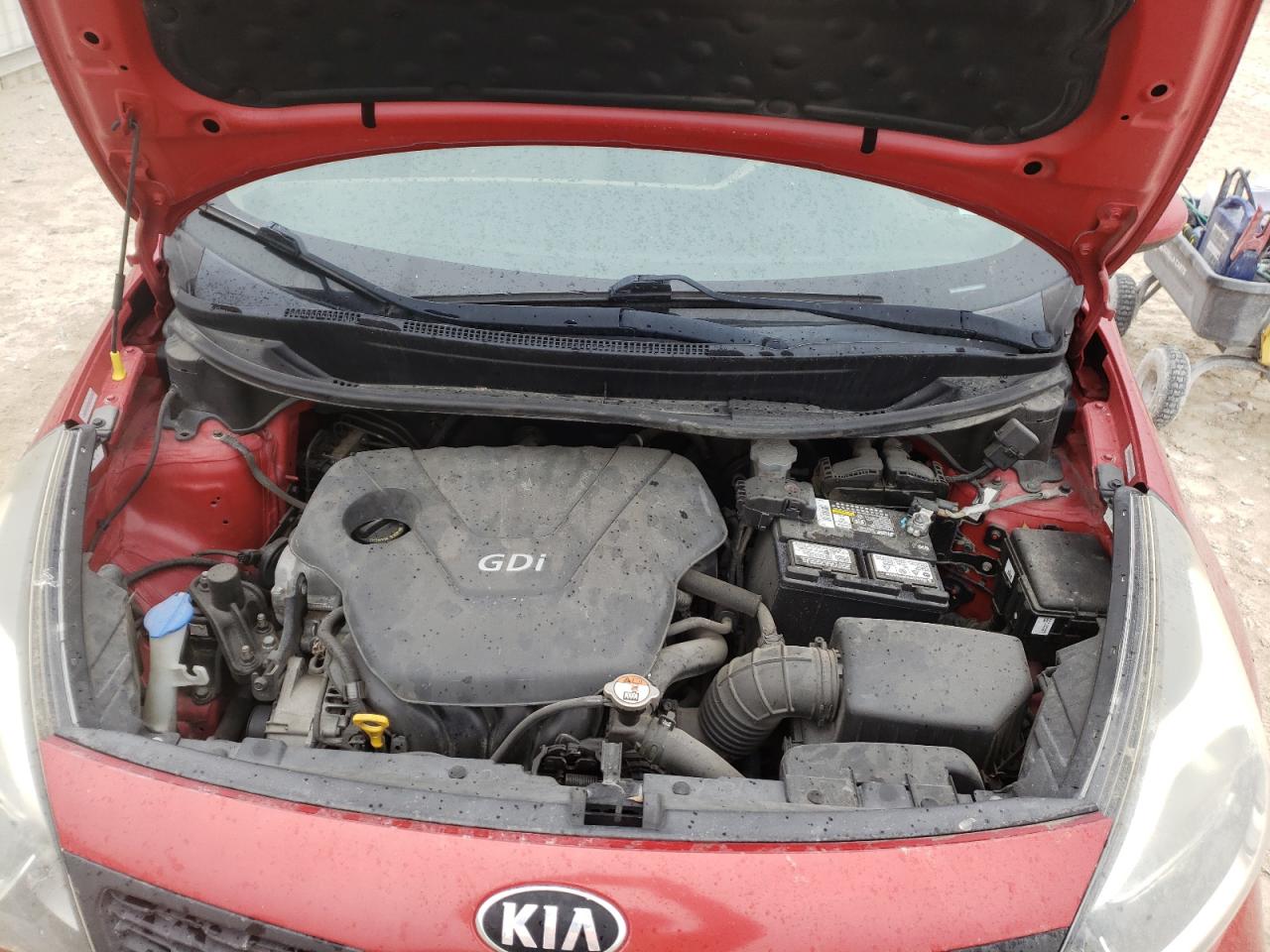 Photo 7 from auction – 2014 KIA RIO LX with VIN KNADM4A37E6384415