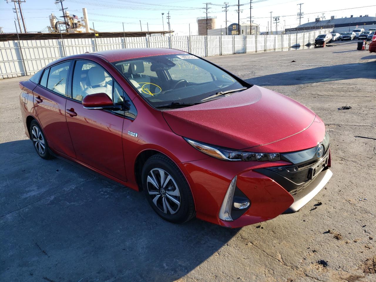 TOYOTA PRIUS PRIM 2017 with VIN JTDKARFP7H3027382 - Photo from auction