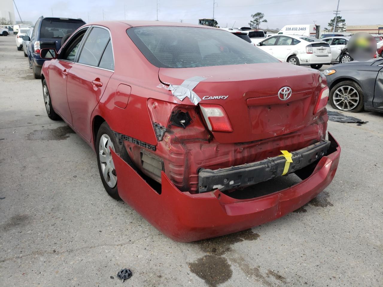 Photo 3 from auction – 2008 TOYOTA CAMRY CE with VIN 4T1BE46K78U212775