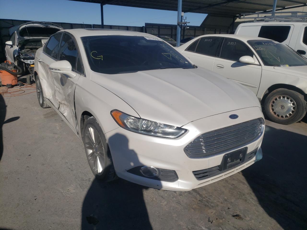 FORD FUSION SE 2013 with VIN 3FA6P0LU6DR156396 - Photo from auction