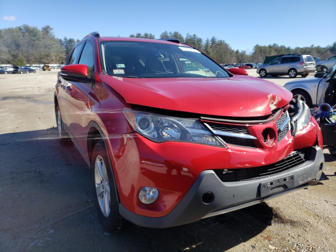 TOYOTA RAV4 XLE 2013 with VIN JTMRFREV5DD009676 - Photo from auction