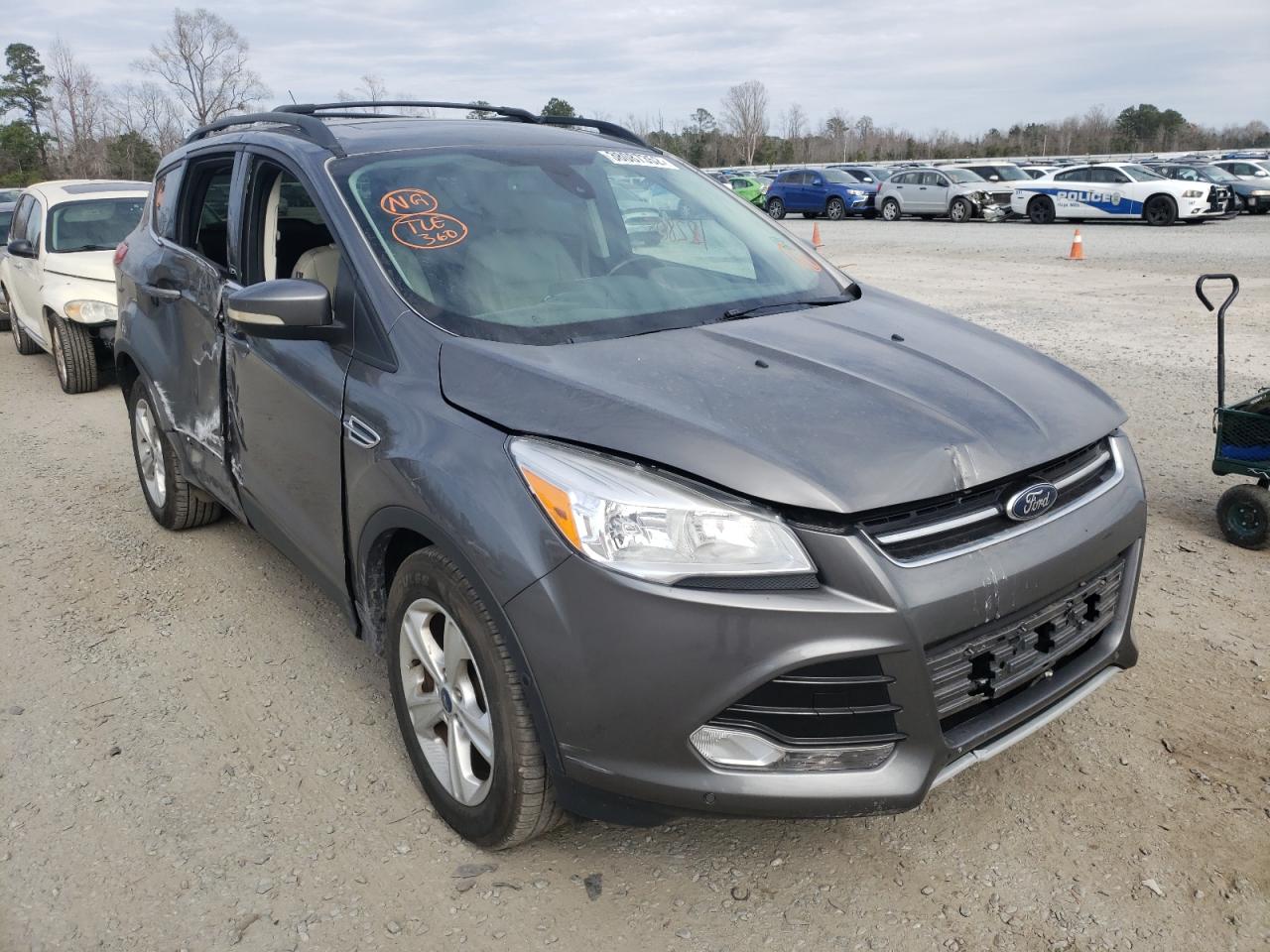 FORD ESCAPE SEL 2013 with VIN 1FMCU0H93DUC19694 - Photo from auction