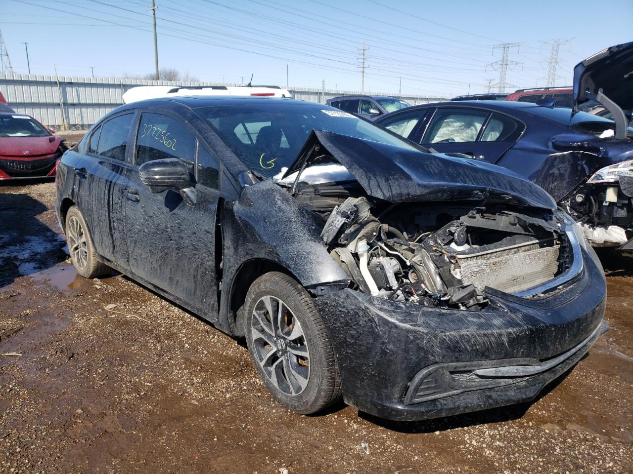 HONDA CIVIC EX 2015 with VIN 19XFB2F89FE208956 - Photo from auction