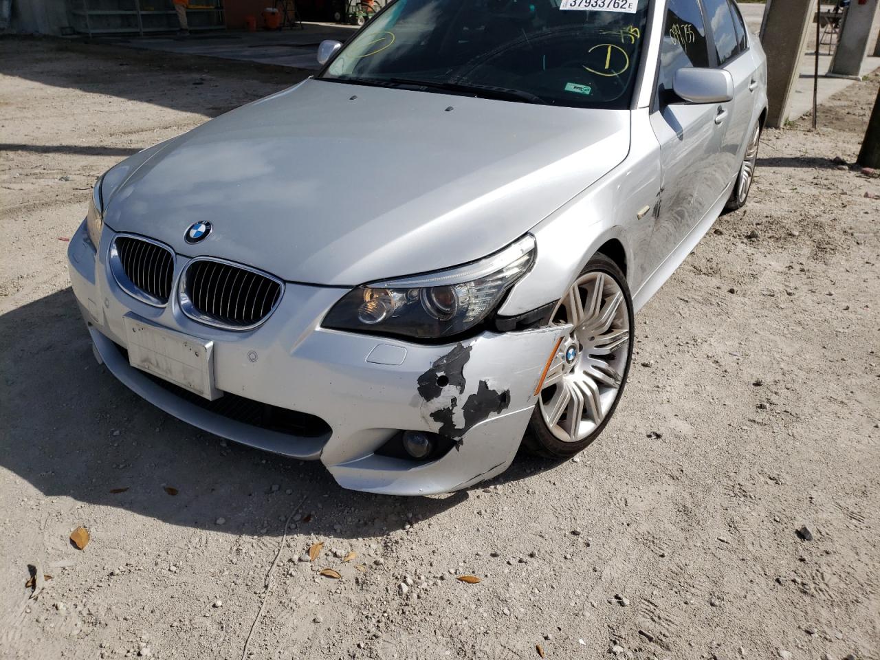 Photo 9 from auction – 2008 BMW 550 I with VIN WBANW535X8CT51594