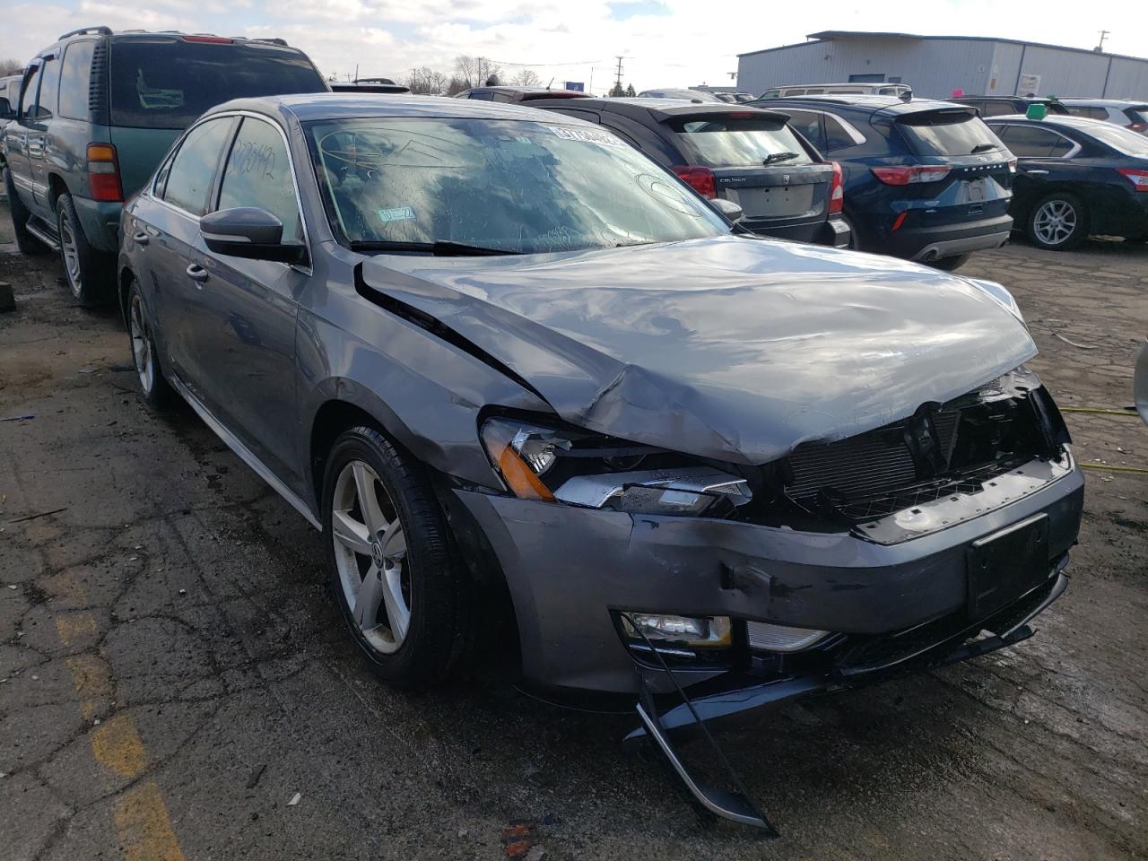 Photo 1 from auction – 2015 VOLKSWAGEN PASSAT S with VIN 1VWAS7A39FC074795