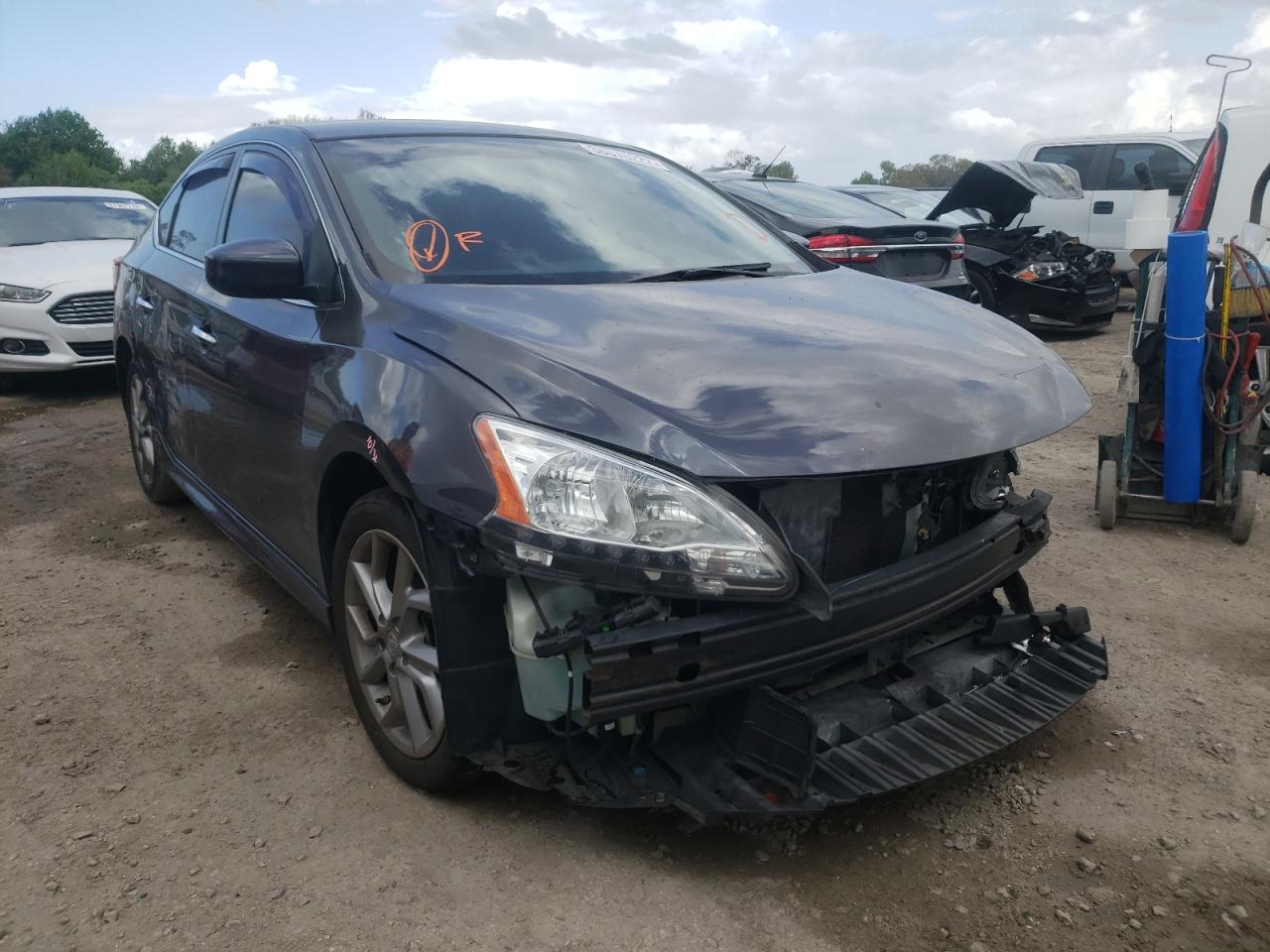 Photo 1 from auction – 2014 NISSAN SENTRA S with VIN 3N1AB7AP3EL634337
