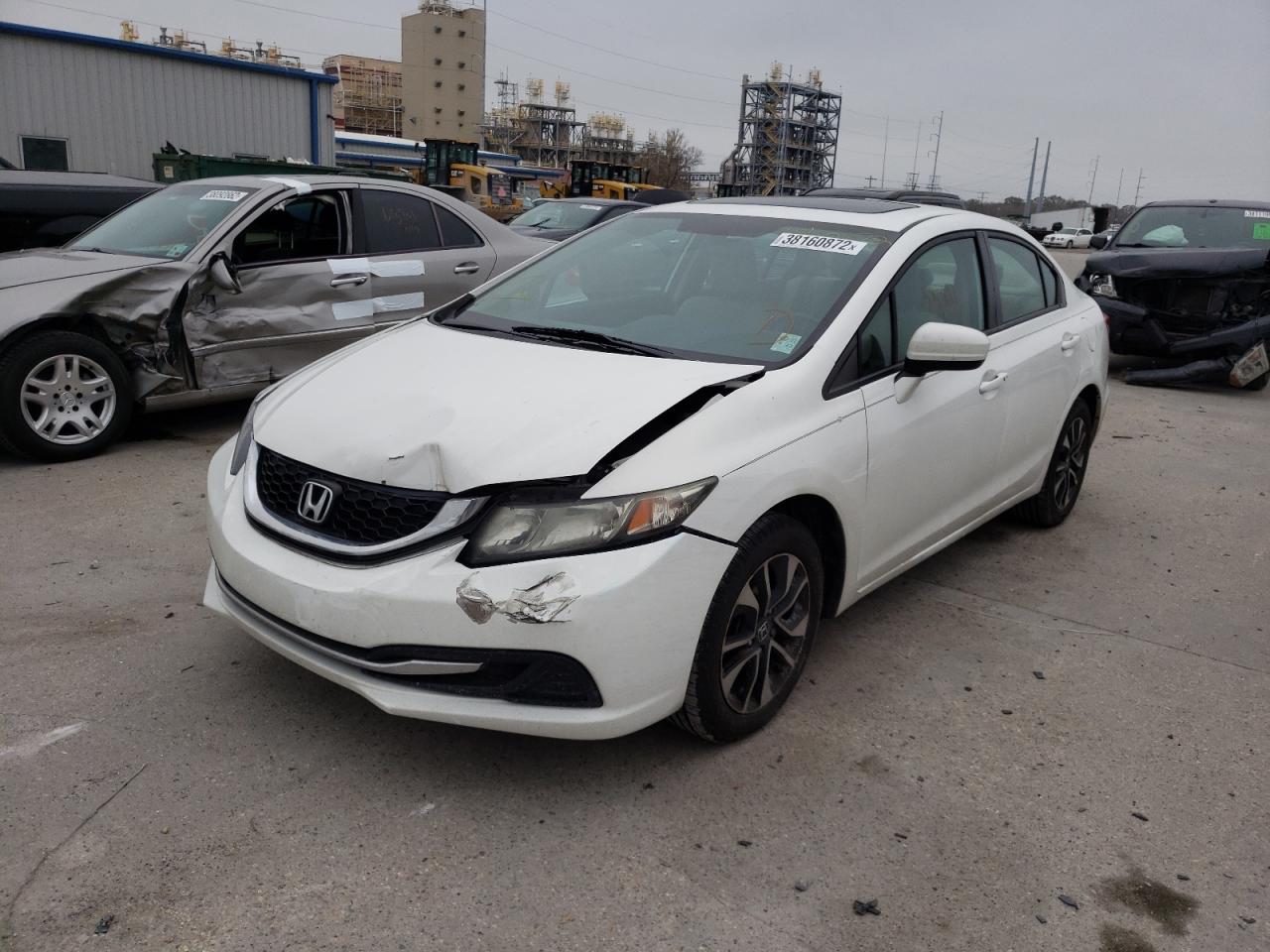 Photo 2 from auction – 2015 HONDA CIVIC EX with VIN 19XFB2F85FE014571