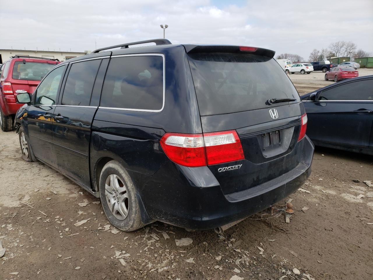 Photo 3 from auction – 2007 HONDA ODYSSEY EX with VIN 5FNRL38707B101505