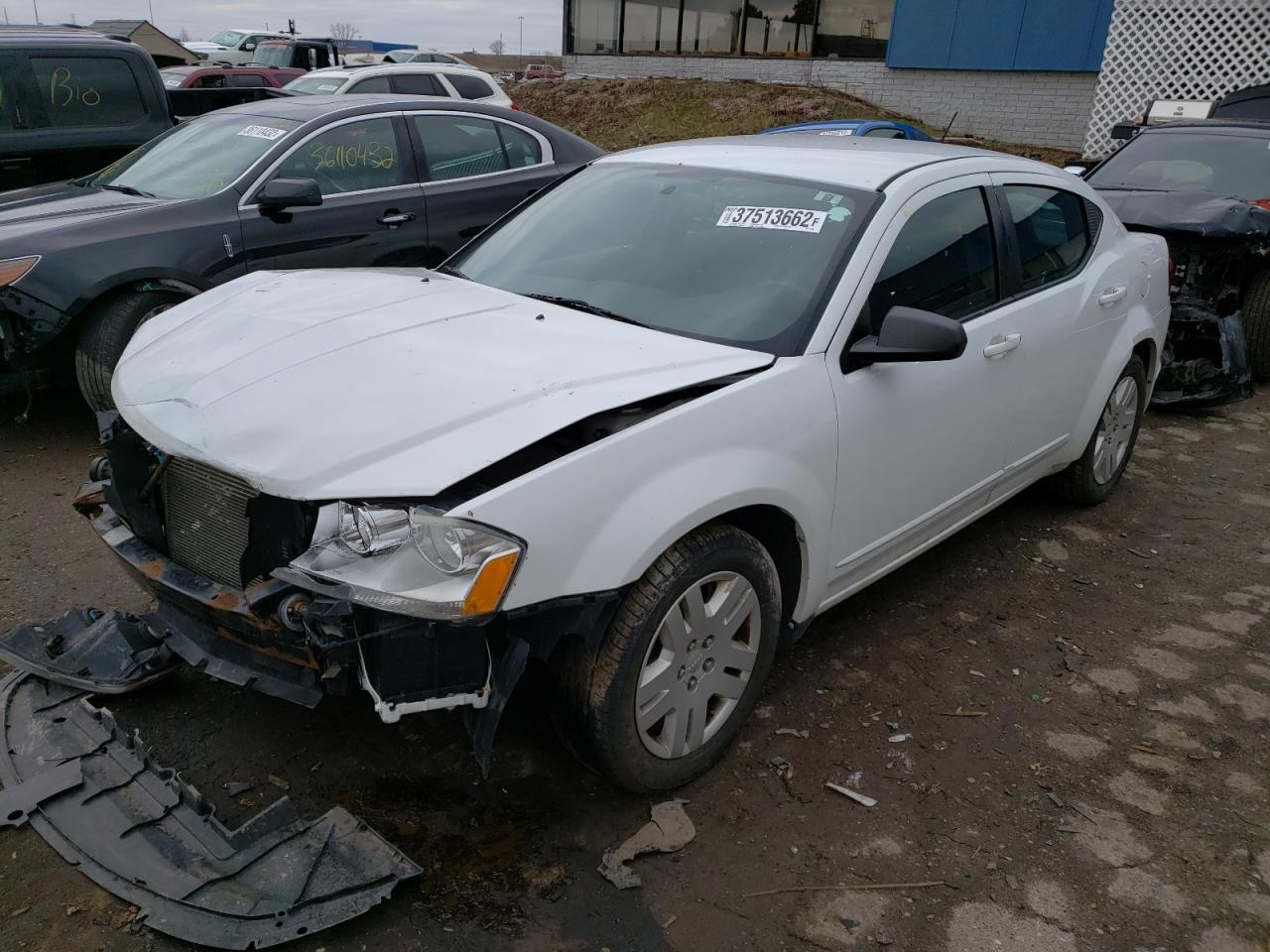 Photo 2 from auction – 2013 DODGE AVENGER SE with VIN 1C3CDZAB8DN719080
