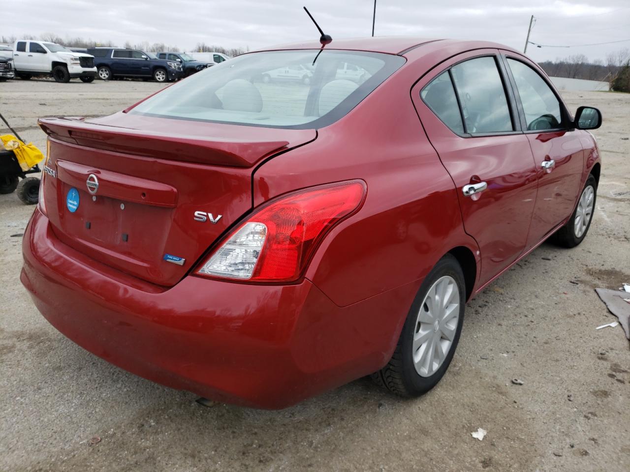 Photo 4 from auction – 2014 NISSAN VERSA with VIN 3N1CN7AP4EL832201