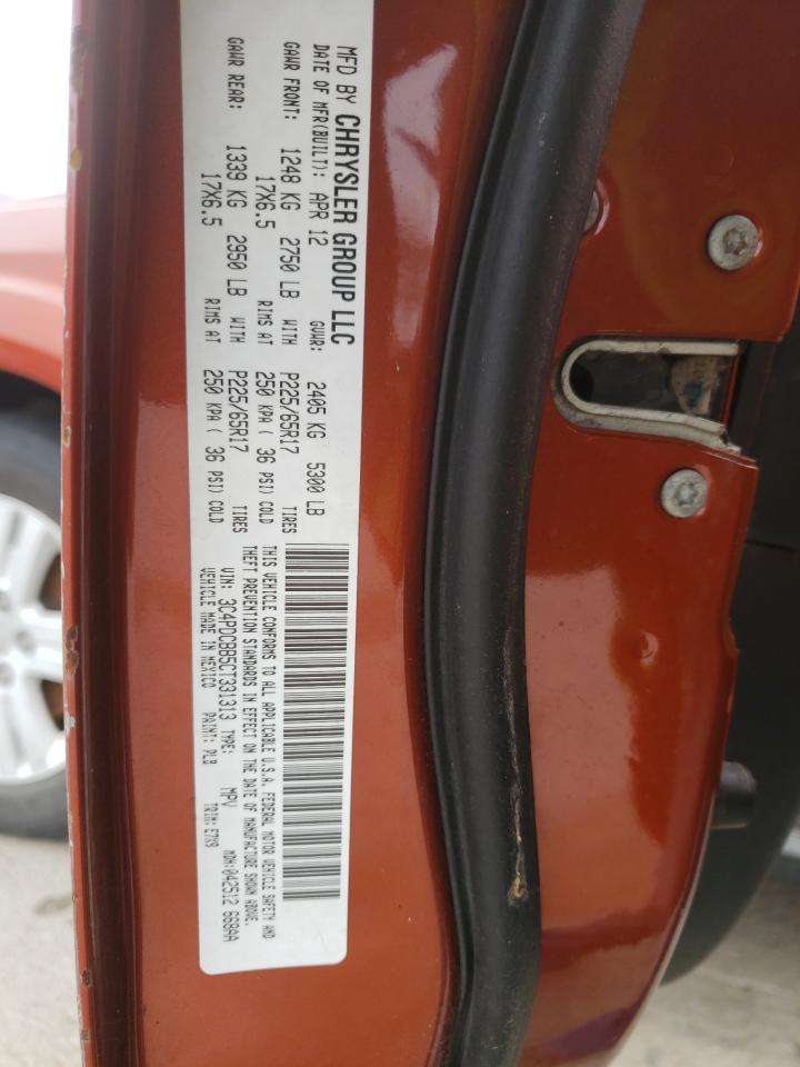 Photo 10 from auction – 2012 DODGE JOURNEY SX with VIN 3C4PDCBB5CT331313