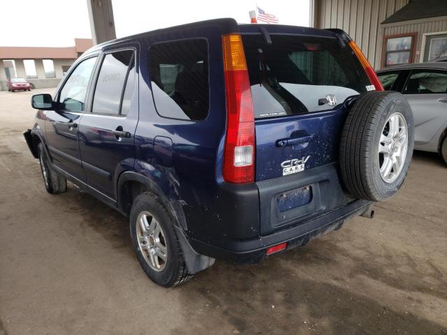 Photo 3 from auction – 2004 HONDA CR-V EX with VIN JHLRD78814C048242