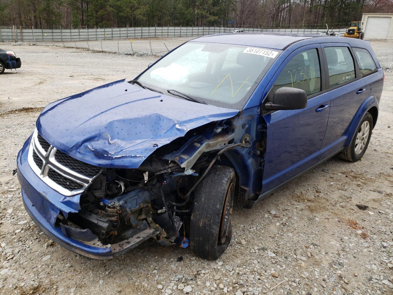 Photo 2 from auction – 2015 DODGE JOURNEY SE with VIN 3C4PDCAB4FT531363