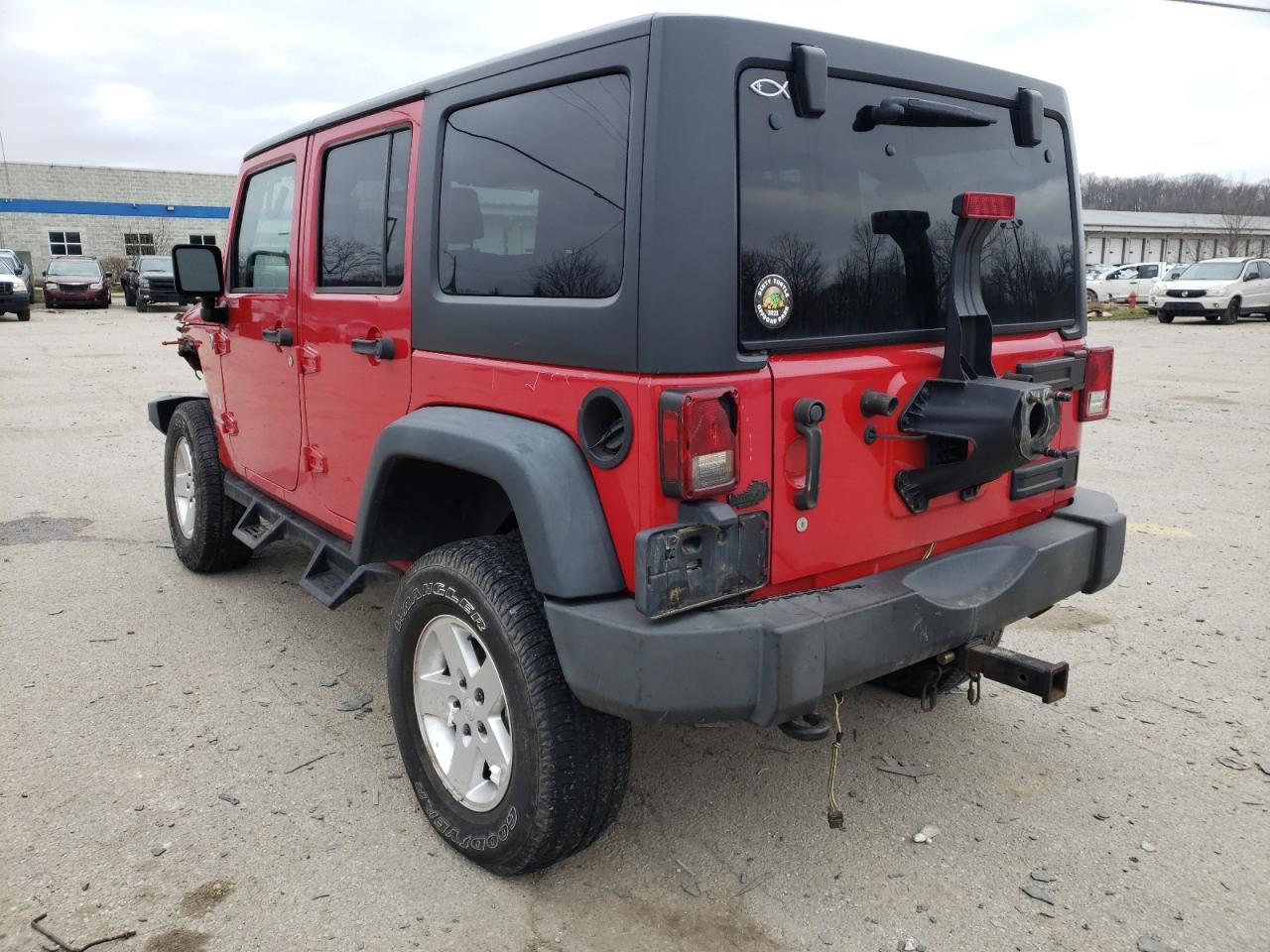 Photo 3 from auction – 2009 JEEP WRANGLER U with VIN 1J4GA39199L710688
