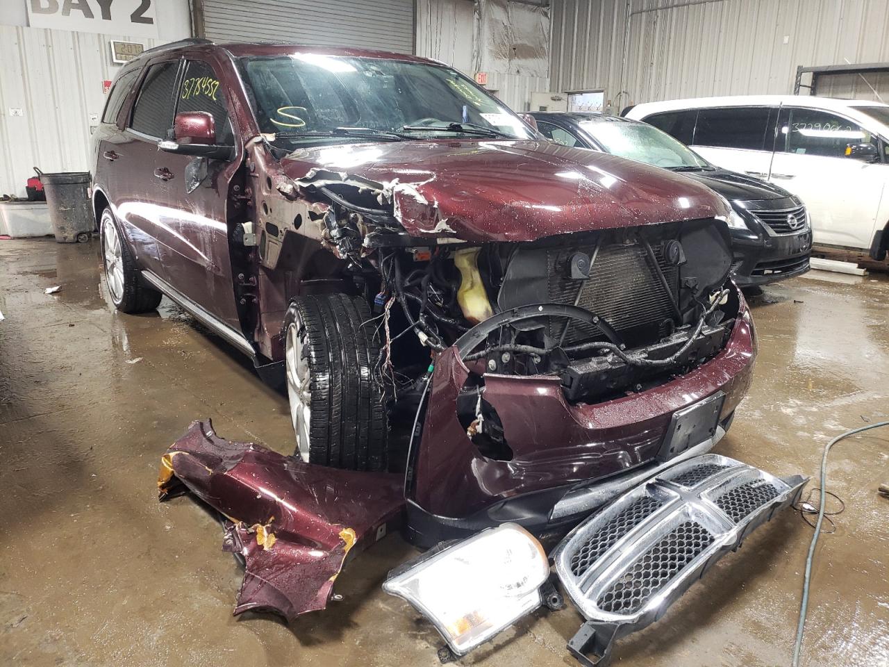 DODGE DURANGO CR 2012 with VIN 1C4RDJDG8CC158159 - Photo from auction