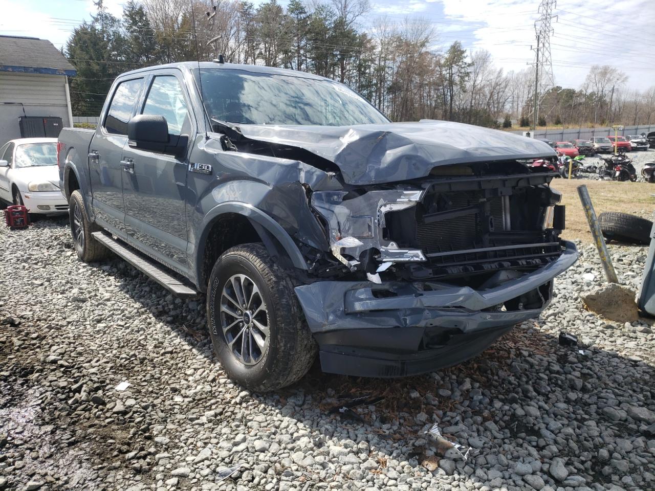 FORD F150 SUPER 2020 with VIN 1FTEW1E56LKD00553 - Photo from auction