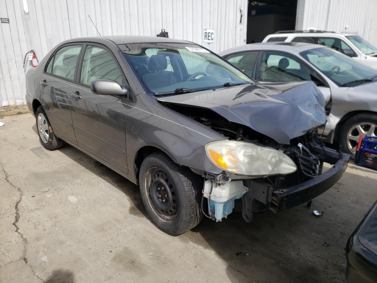 TOYOTA COROLLA CE 2006 with VIN 2T1BR32E36C711134 - Photo from auction