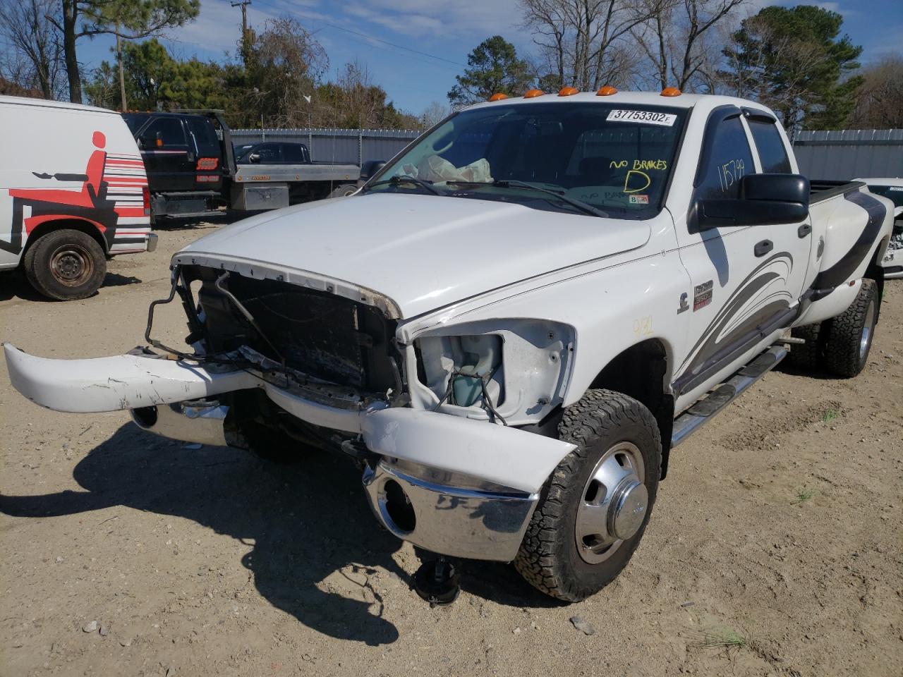 Фото 2 с аукциона – 2007 DODGE RAM 3500 S с VIN 3D7MX48A77G815518