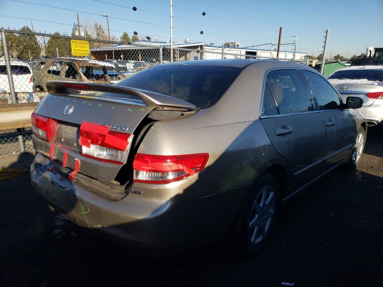 Photo 4 from auction – 2003 HONDA ACCORD EX with VIN 1HGCM665X3A078714