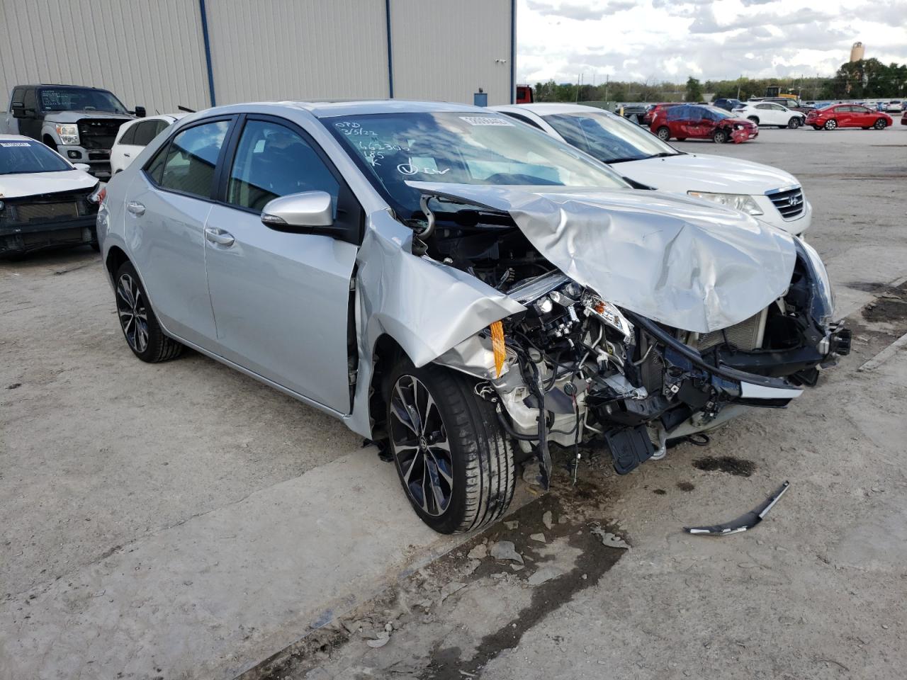 TOYOTA COROLLA L 2017 with VIN 2T1BURHE9HC793544 - Photo from auction