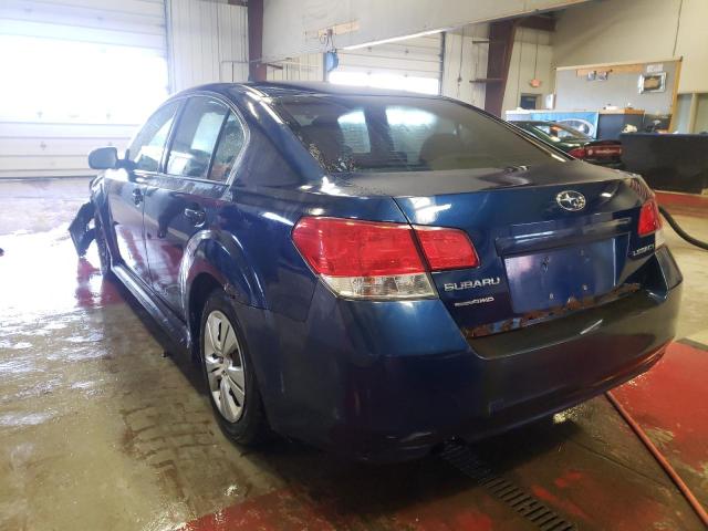 Photo 3 from auction – 2011 SUBARU LEGACY 2.5 with VIN 4S3BMAA62B1220601