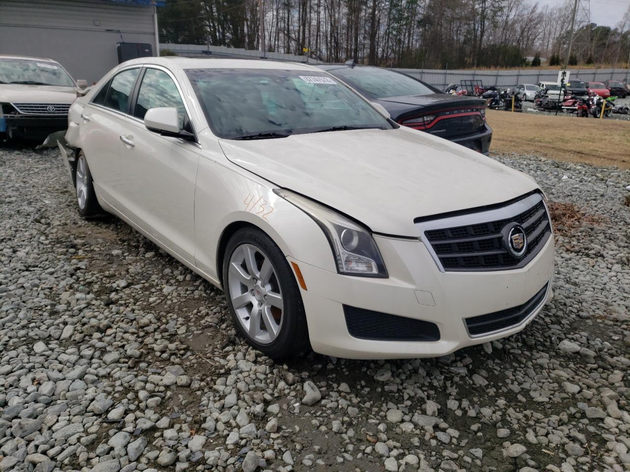 CADILLAC ATS 2013 with VIN 1G6AA5RAXD0118799 - Photo from auction