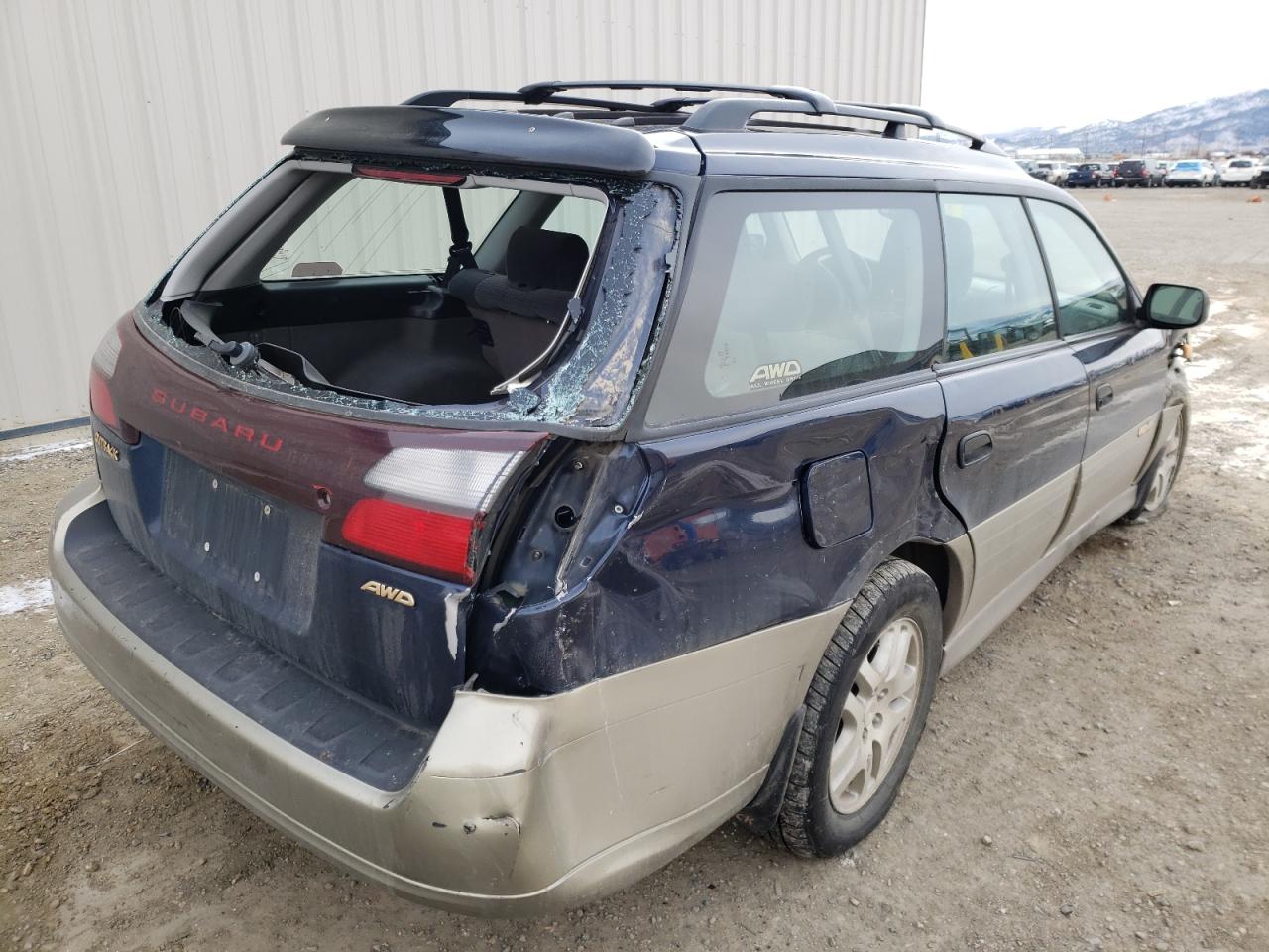 Photo 4 from auction – 2003 SUBARU LEGACY OUT with VIN 4S3BH675137605792