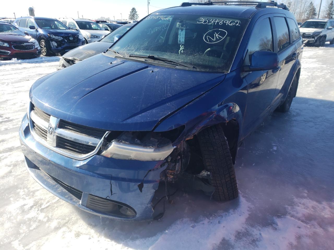 Photo 2 from auction – 2010 DODGE JOURNEY SX with VIN 3D4PG5FV2AT228471