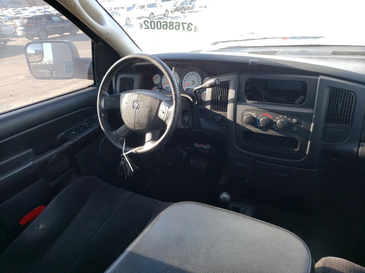 Photo 9 from auction – 2004 DODGE RAM 2500 S with VIN 3D7KU28C44G234558