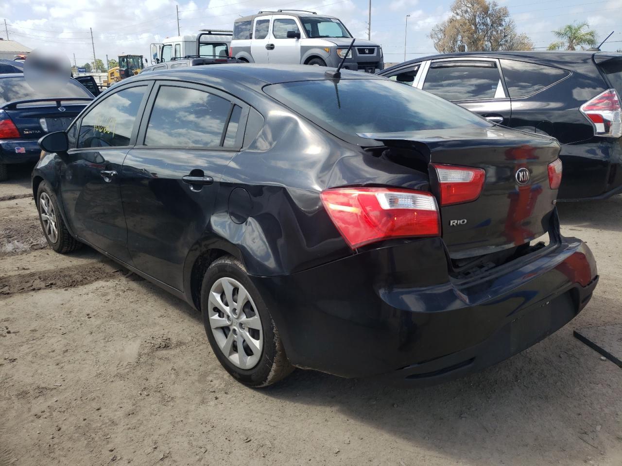 Photo 3 from auction – 2014 KIA RIO LX with VIN KNADM4A30E6361171
