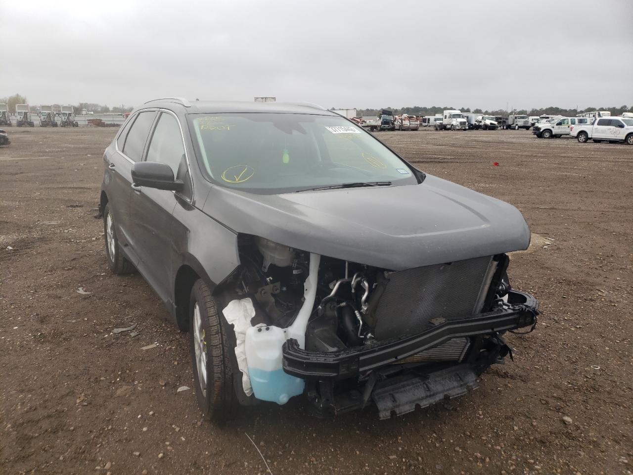 FORD EDGE SEL 2021 with VIN 2FMPK3J97MBA47534 - Photo from auction