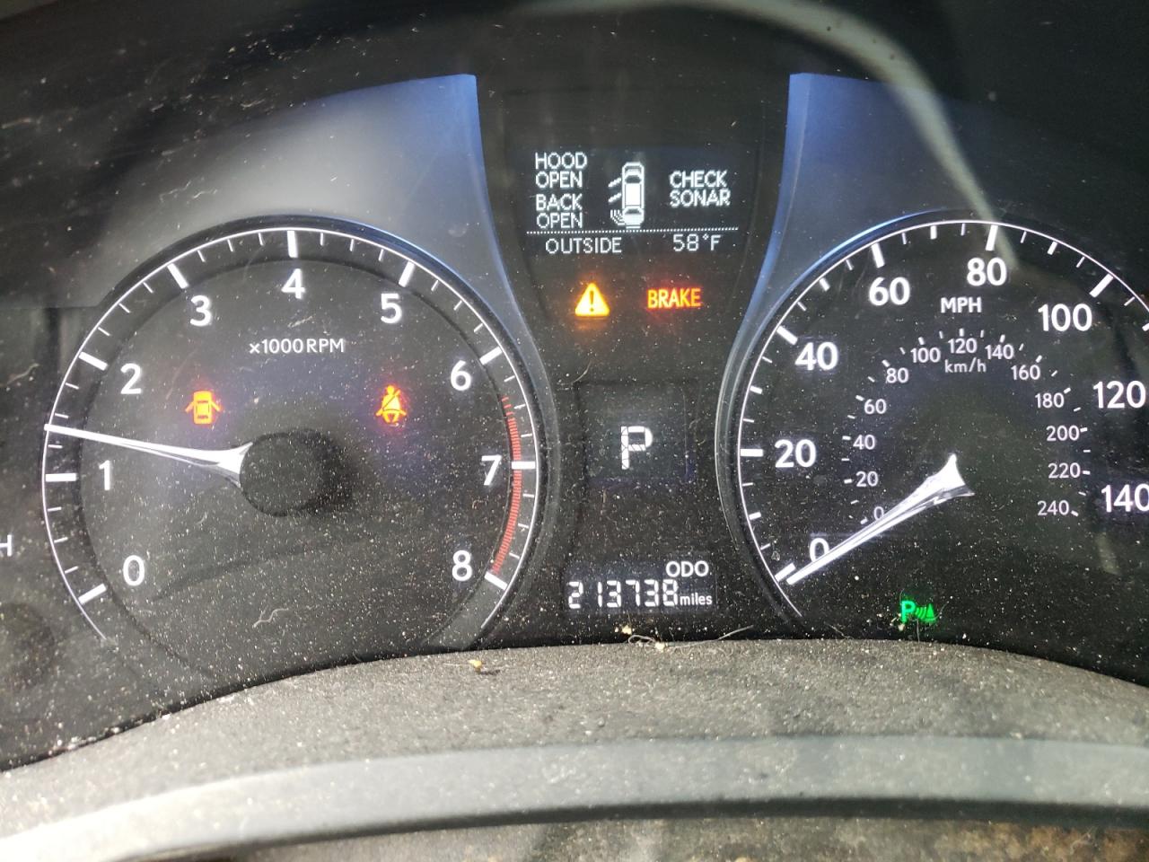 Photo 8 from auction – 2013 LEXUS RX 350 with VIN 2T2ZK1BA2DC132021