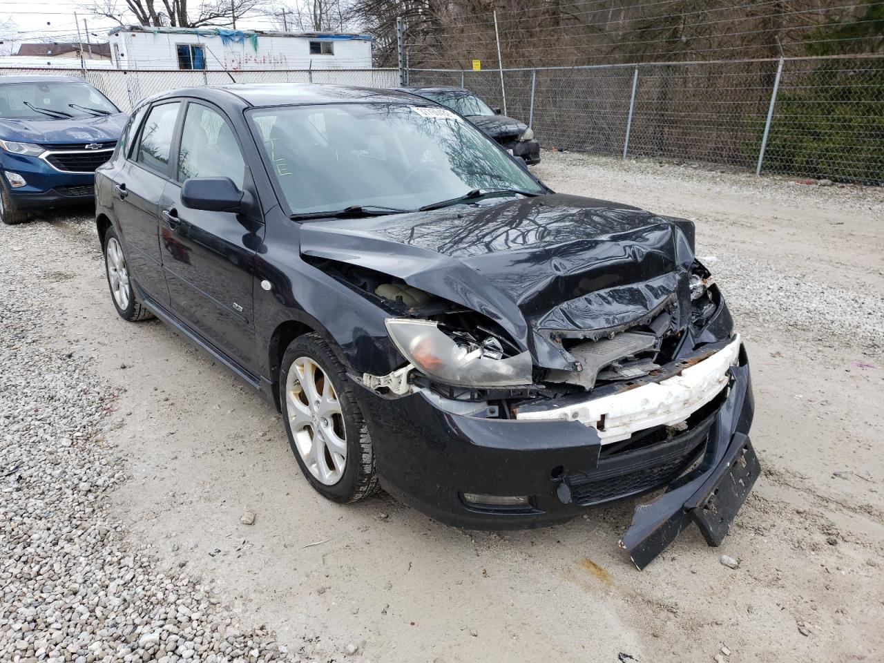 MAZDA 3 HATCHBAC 2008 with VIN JM1BK343X81806684 - Photo from auction