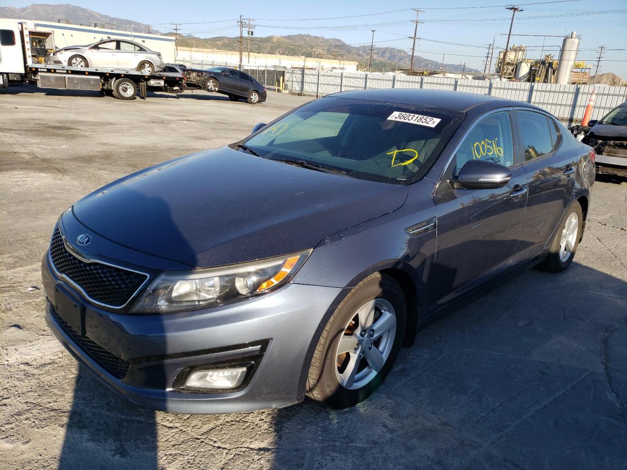 Photo 2 from auction – 2015 KIA OPTIMA LX with VIN 5XXGM4A72FG481804